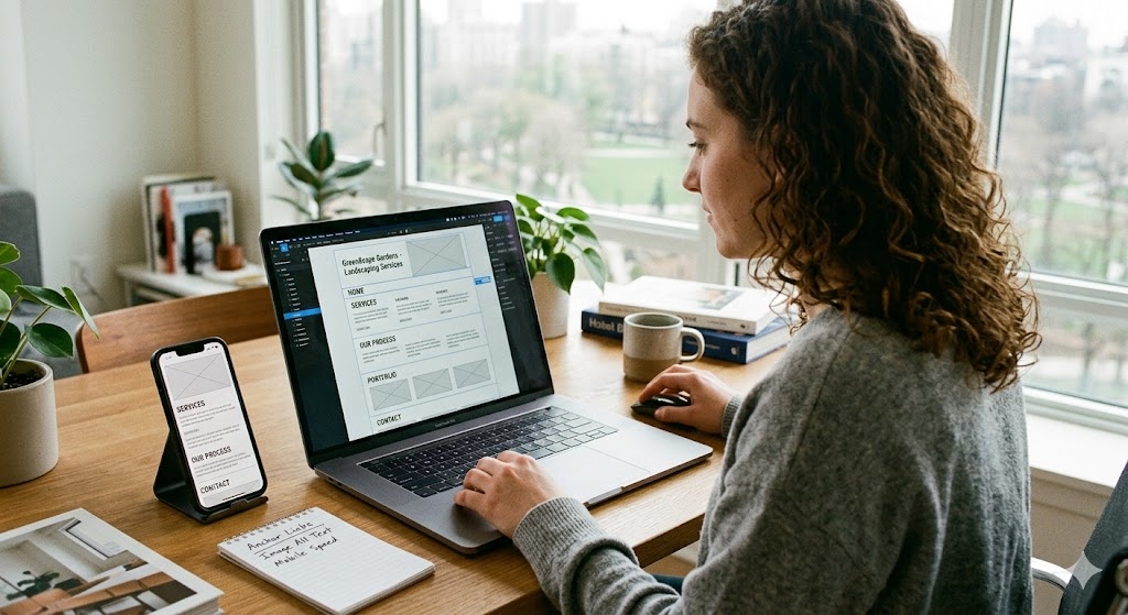 One-page website SEO friendly