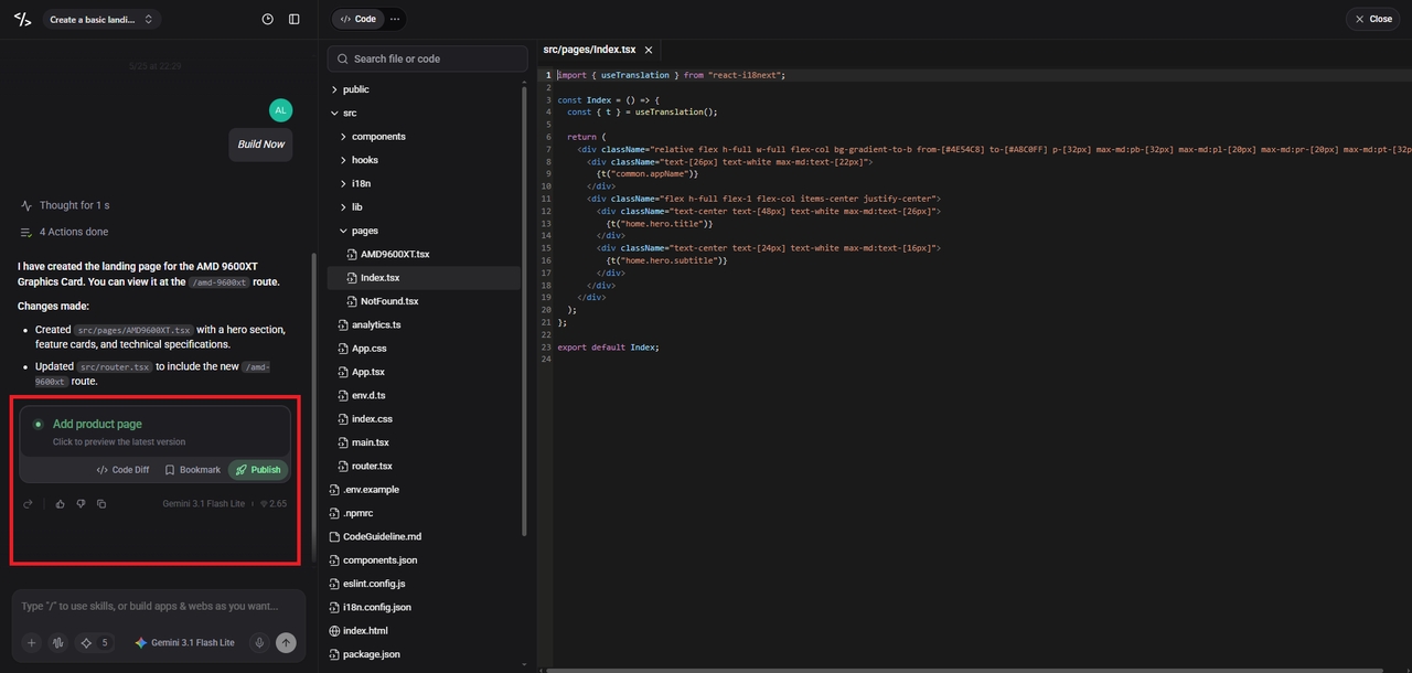 Publish or deploy your MVP