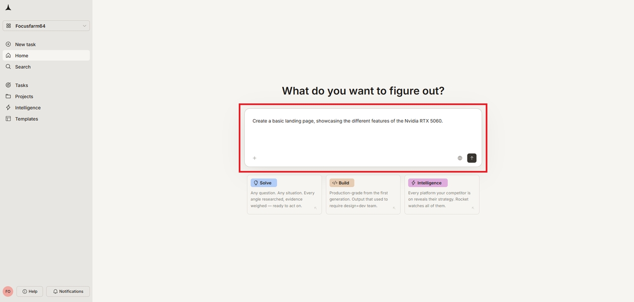 Provide your input