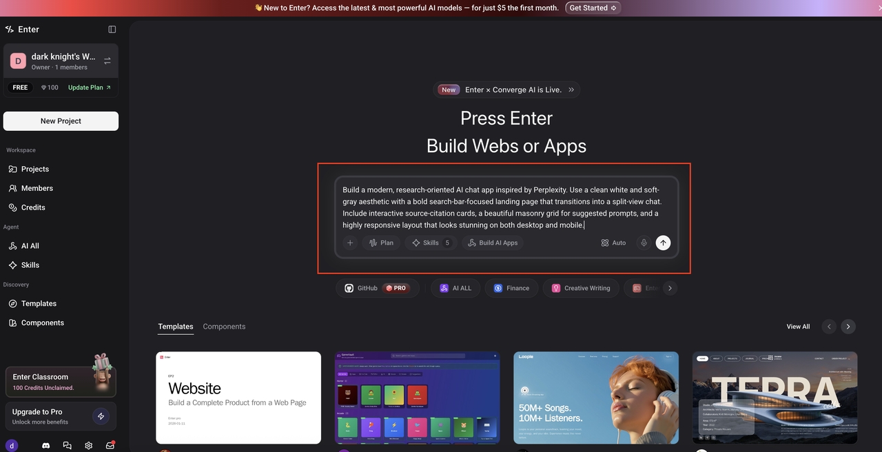 Describe your app