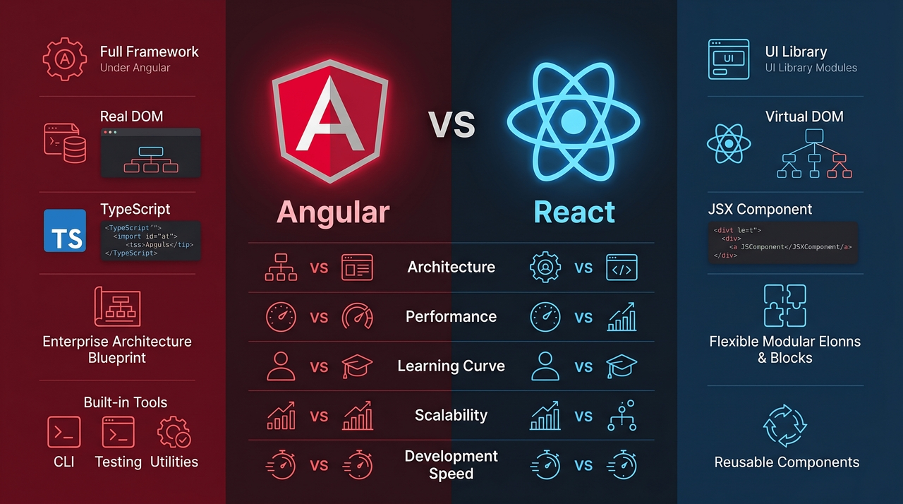 Angular vs React