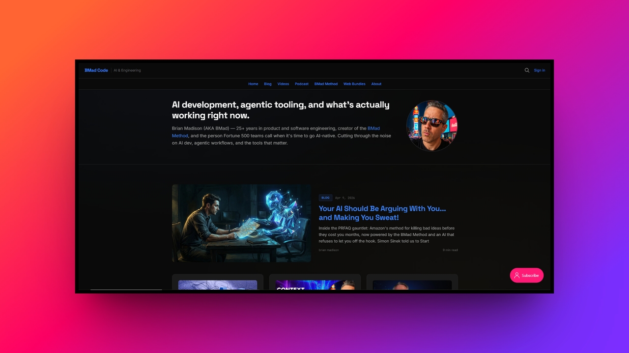 Official website of BMAD