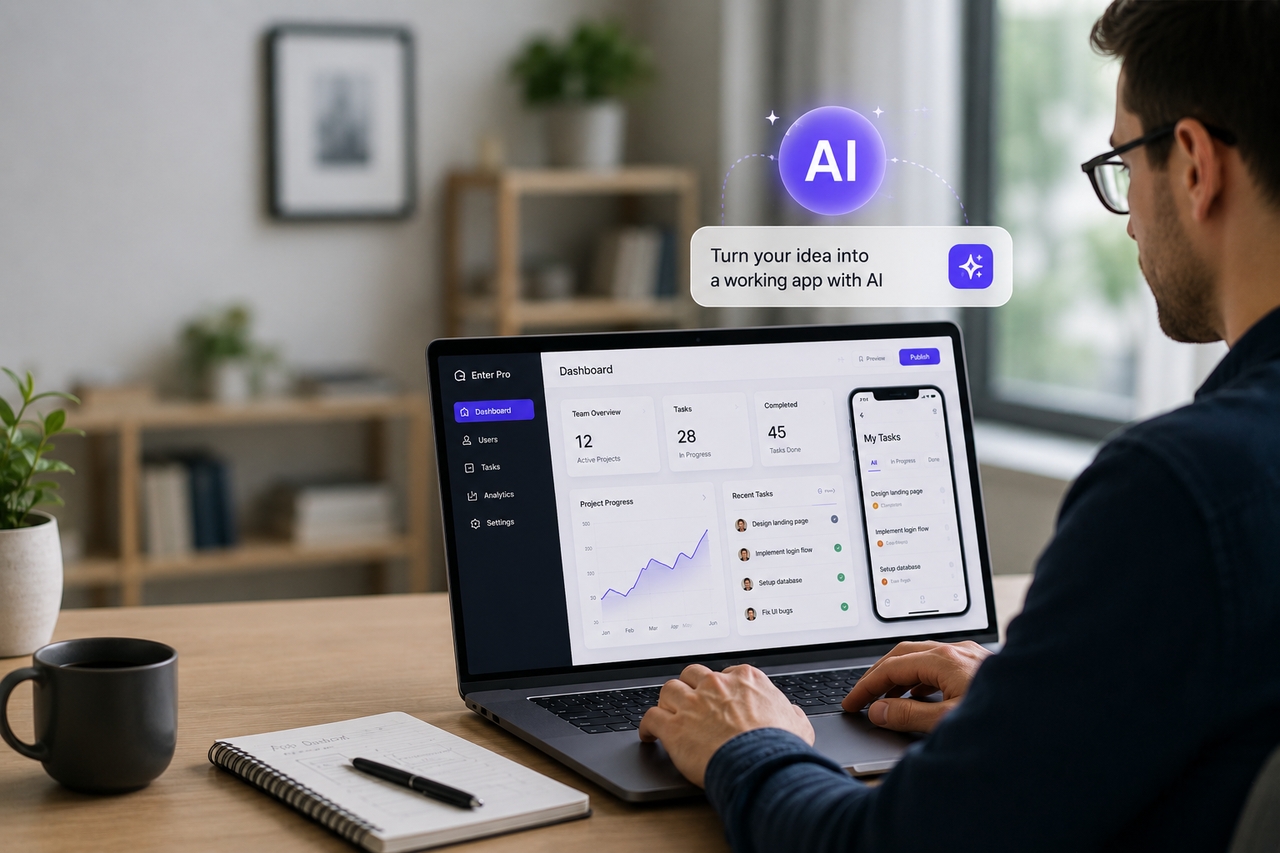 How to build an app wiith AI
