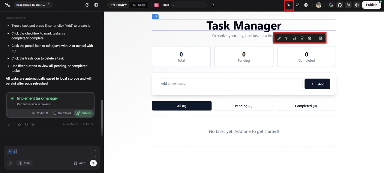 Customize your application