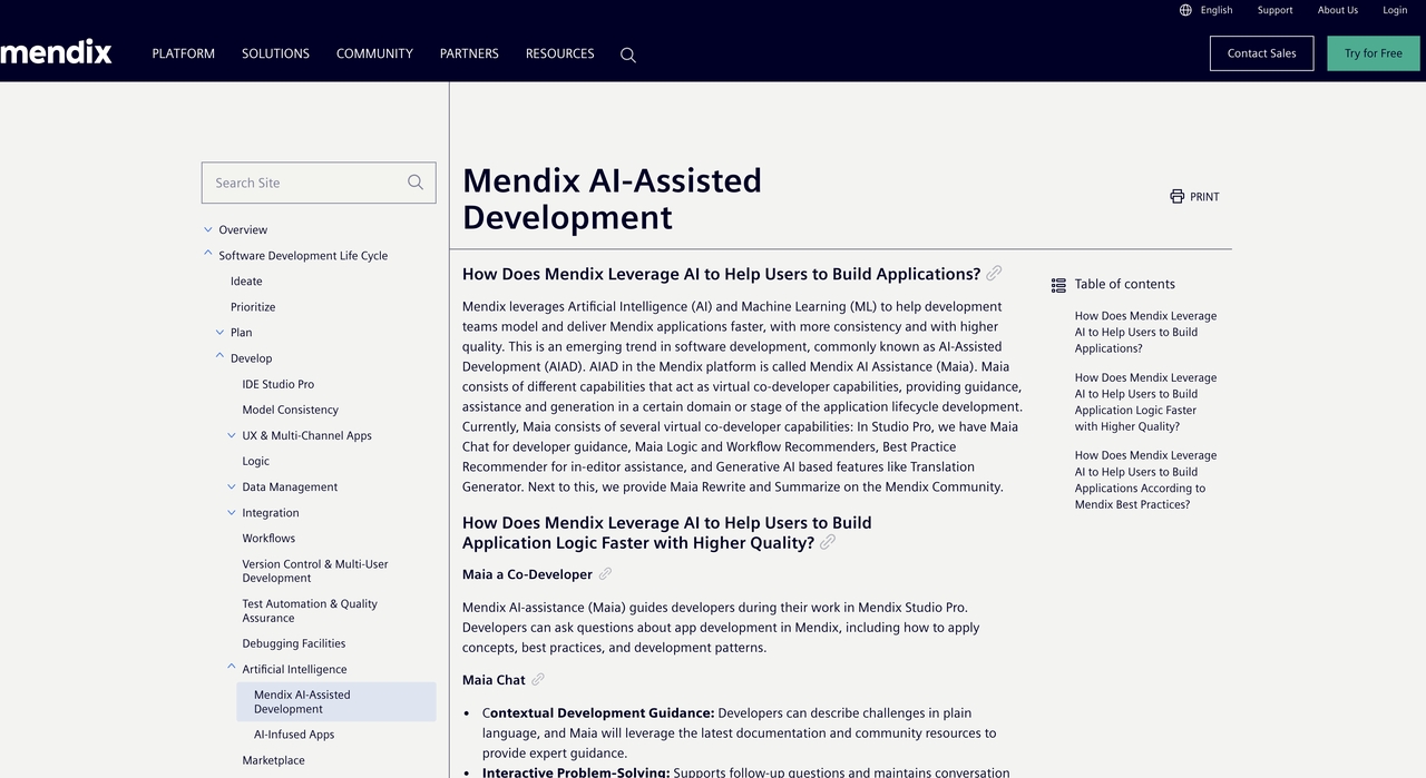 Mendix AI