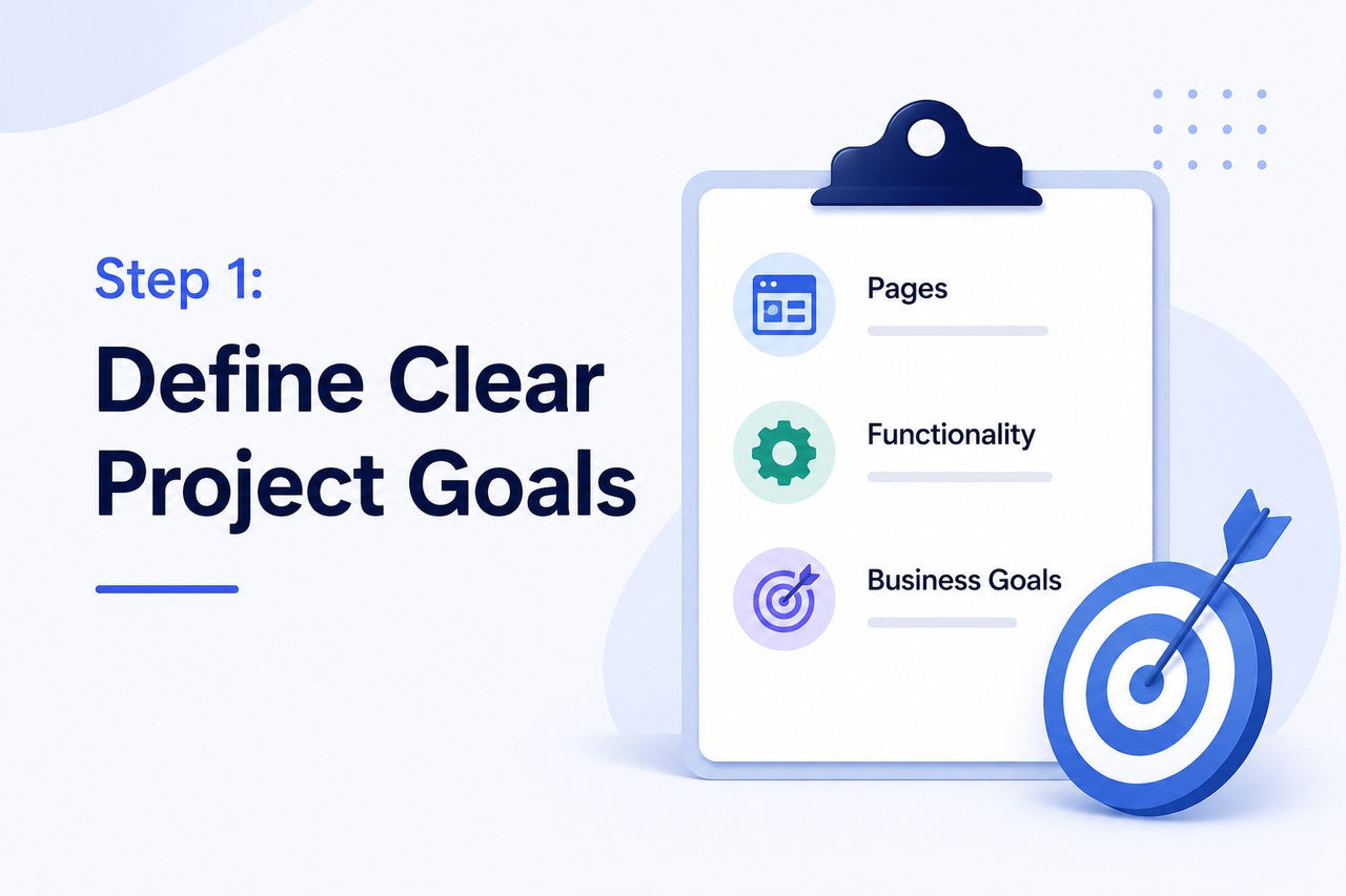 Define clear project goals