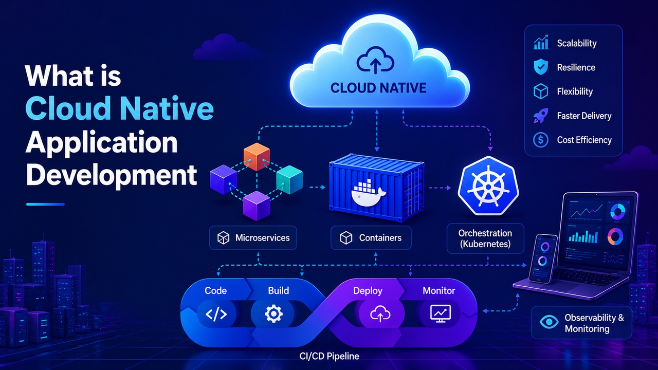 What is cloud-native application development