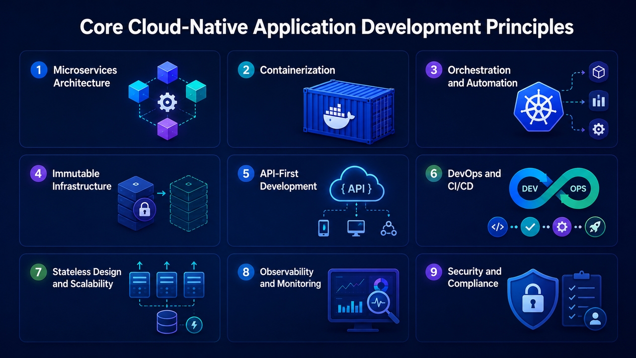 Core cloud-native application development principles
