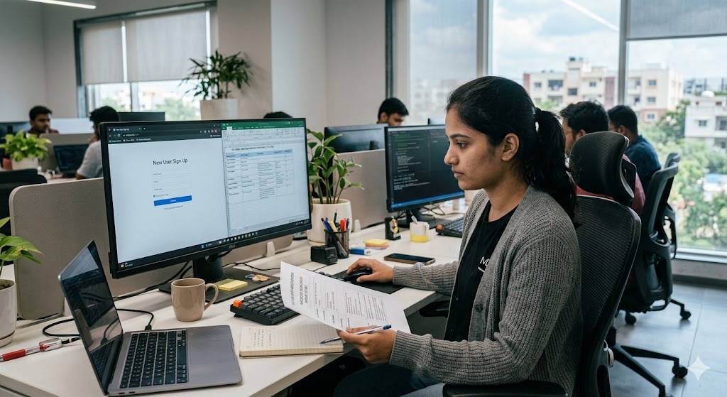What is a test case in software testing