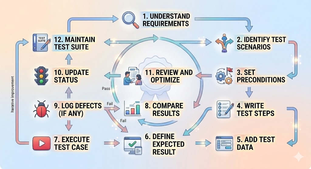 How to write test cases effectively: A step-by-step guide