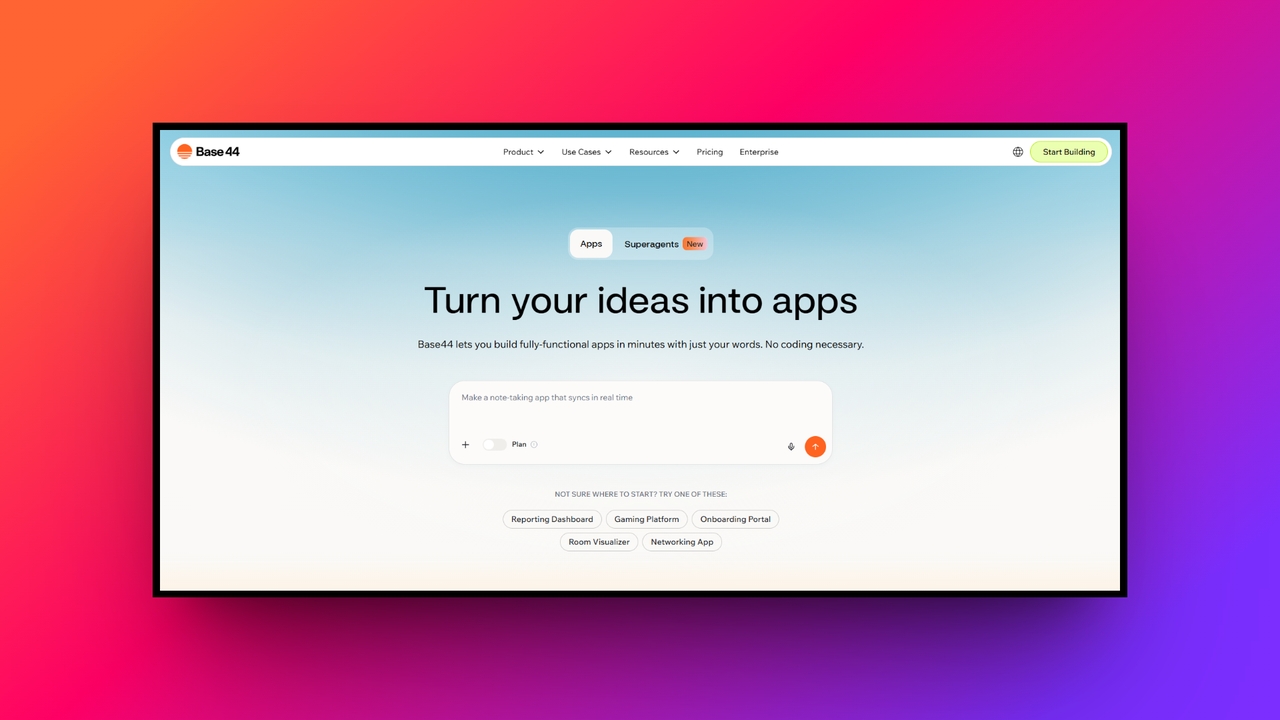 Base44's official website
