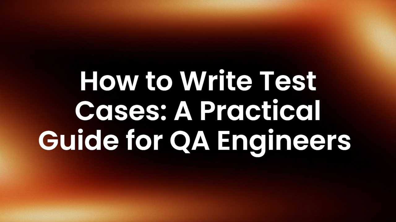 How to Write Test Cases: A Practical Guide for QA Engineers 