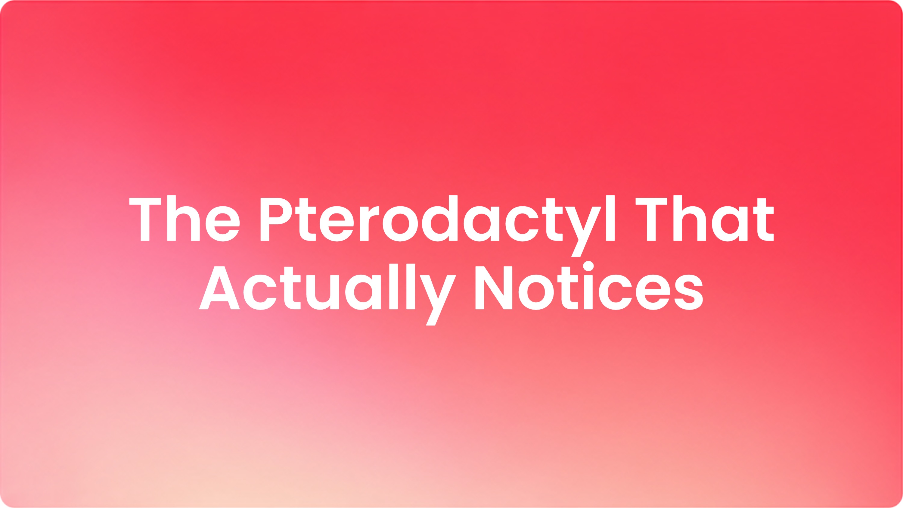 The AI Pterodactyl on Your Desk That Feeds You Snacks and Bites Back