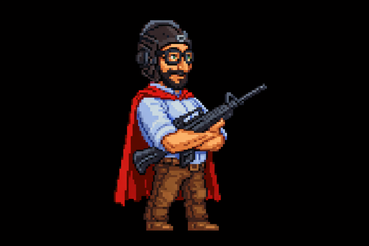 Transform real photos into sprites