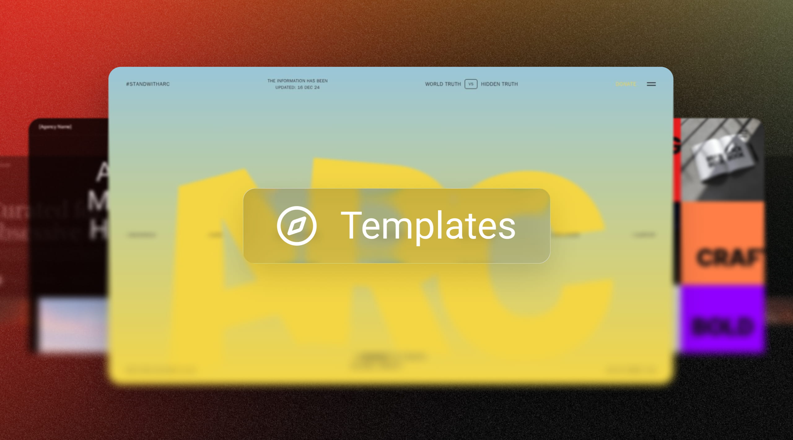 Website Templates: Frontend, Backend & DB Included