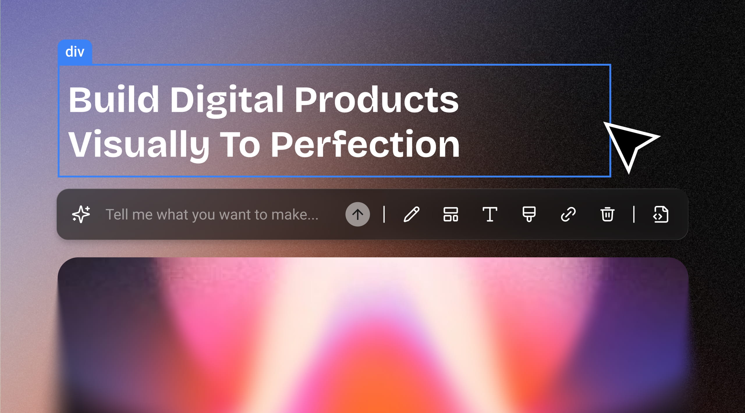 Visual Editor Synced with AI Code: Click, Edit, Ship