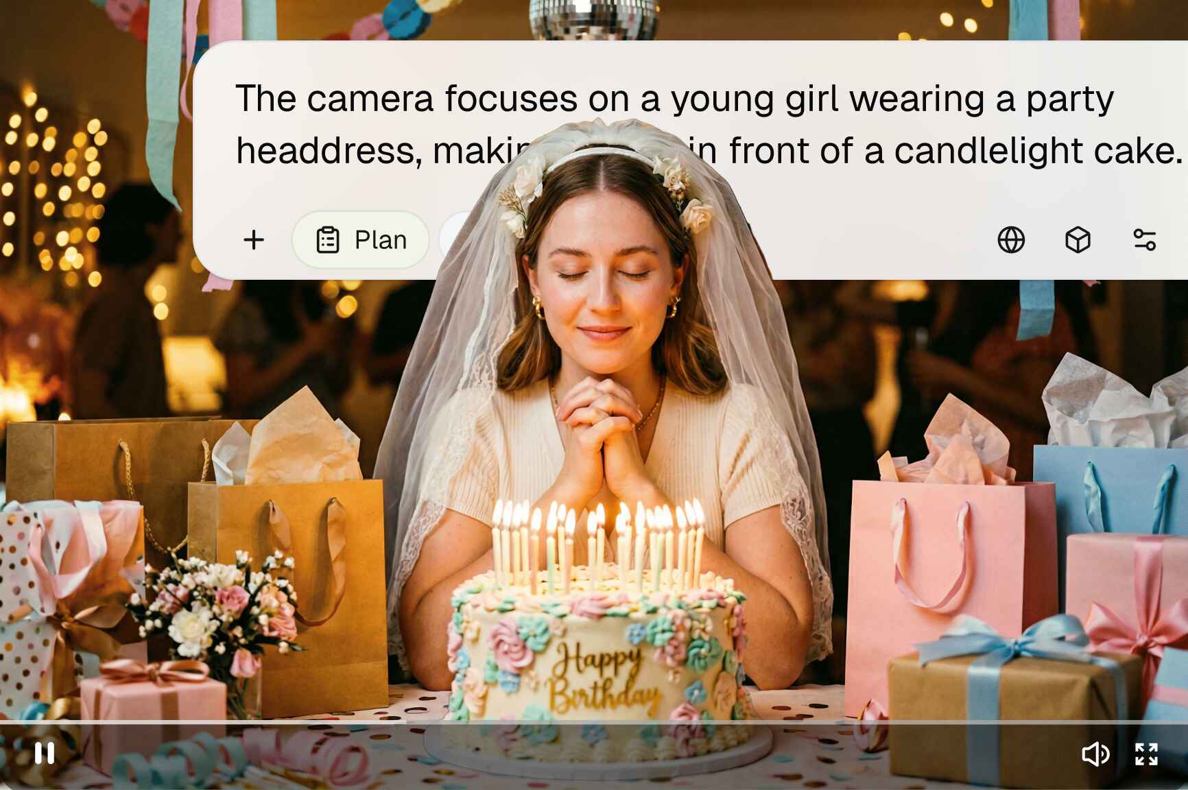 Creador de videos de cumpleaños: Crea videos de cumpleaños memorables rápido con IA