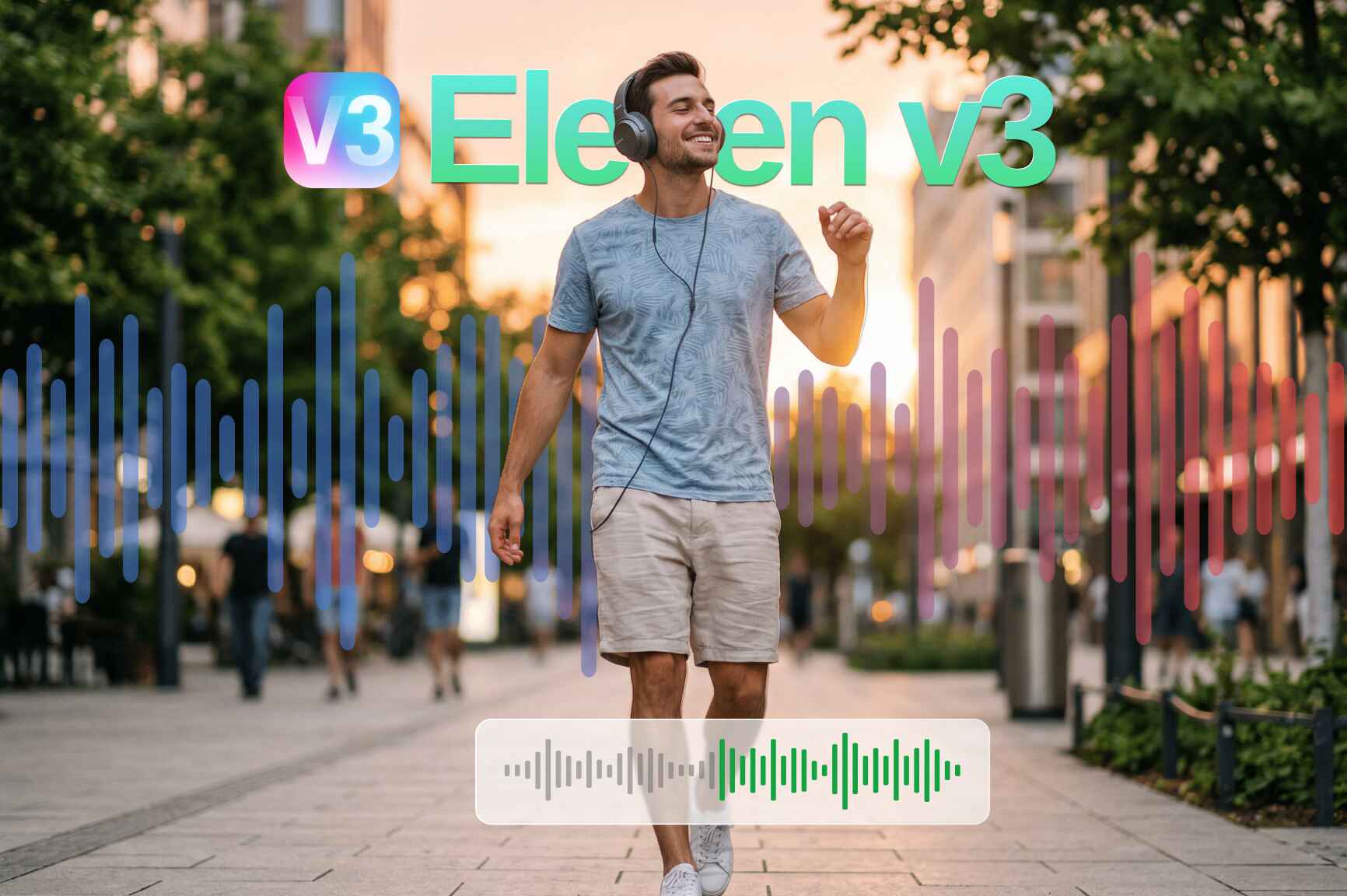 Eleven v3: El generador de voz de IA más expresivo de ElevenLabs