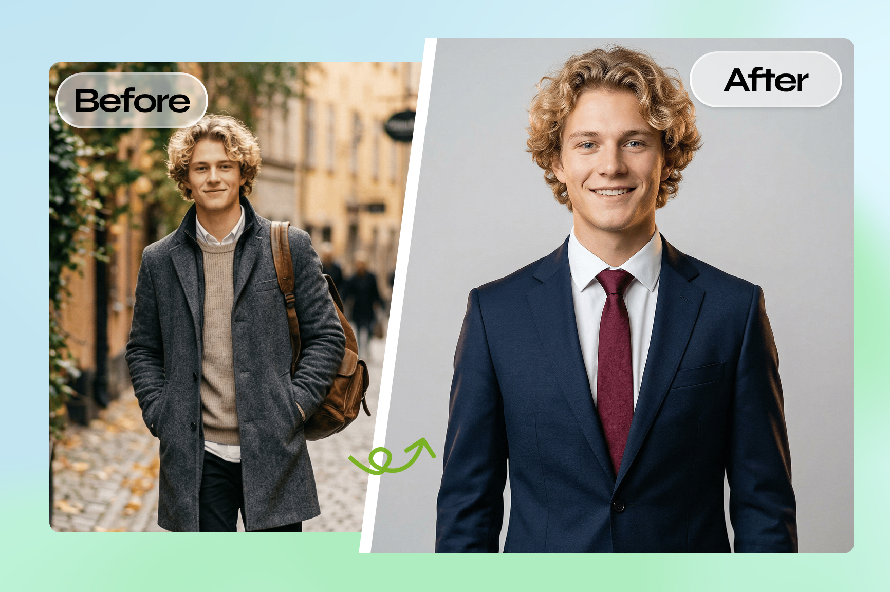 Generador de fotos de perfil para LinkedIn | Crea retratos profesionales
