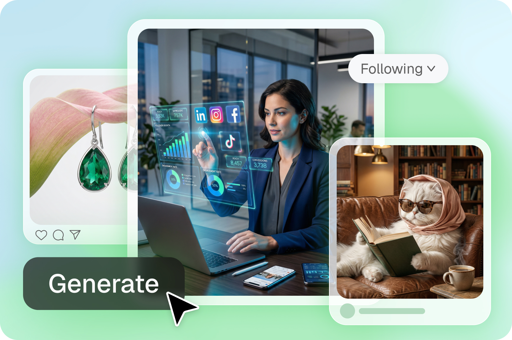 AI Social Media Post Generator: Create Content in Seconds