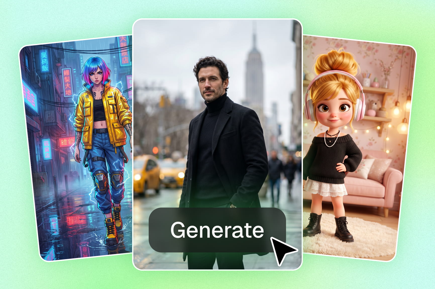 AI Character Image Generator: Turn Text and Photos into Art