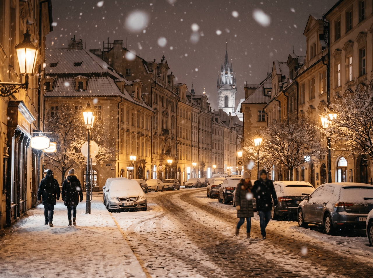 Agregar efecto de nieve realista a video en línea