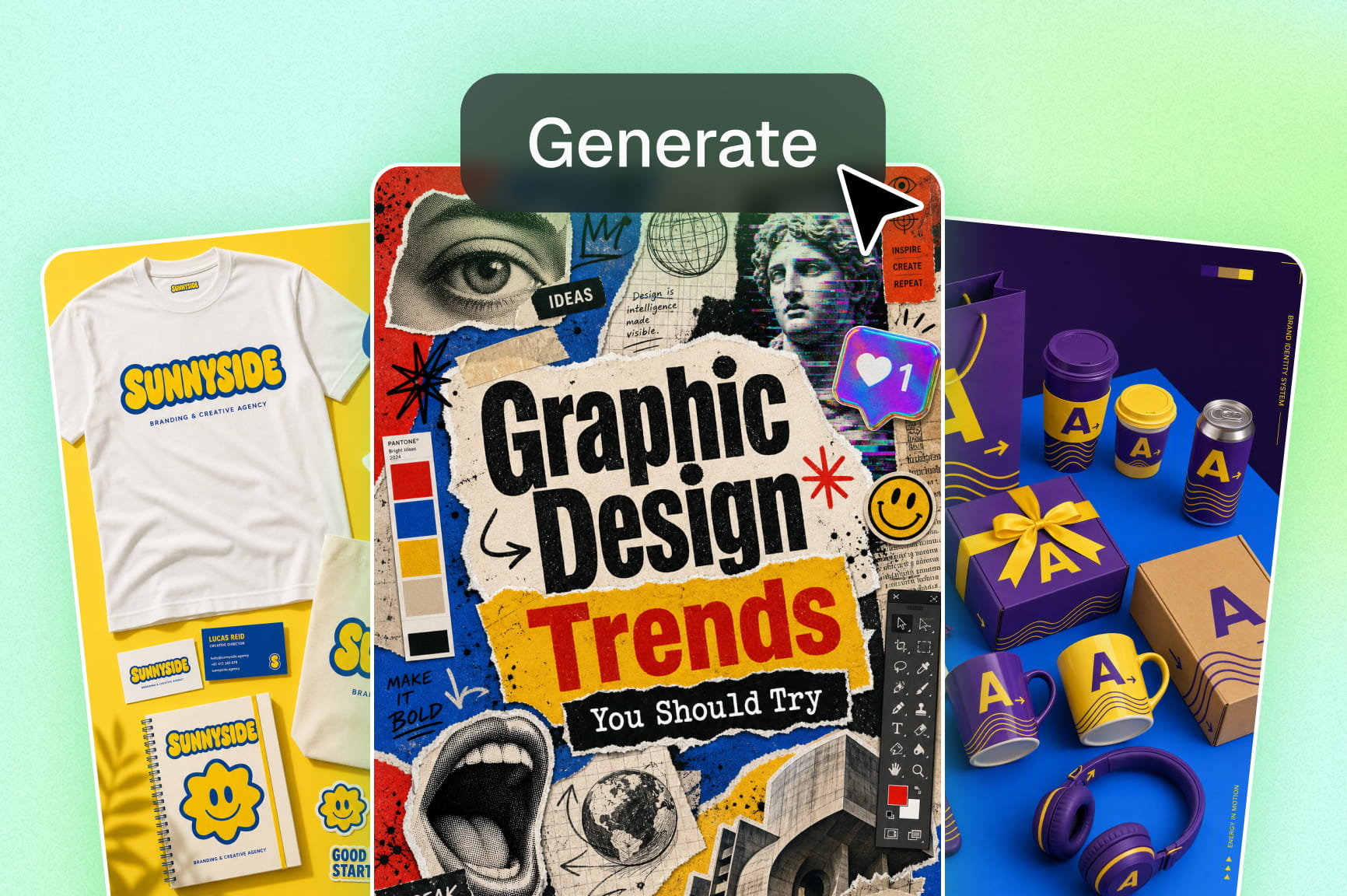AI Graphic Design Generator | Create Professional Designs