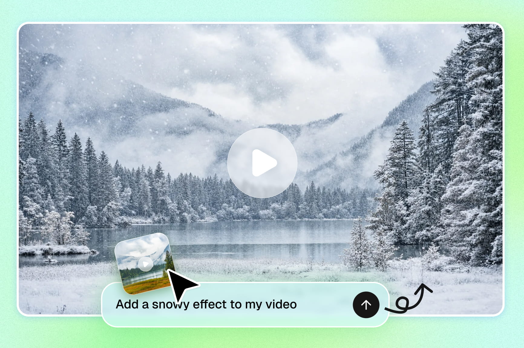 Add Realistic Snow Effect to Video Online