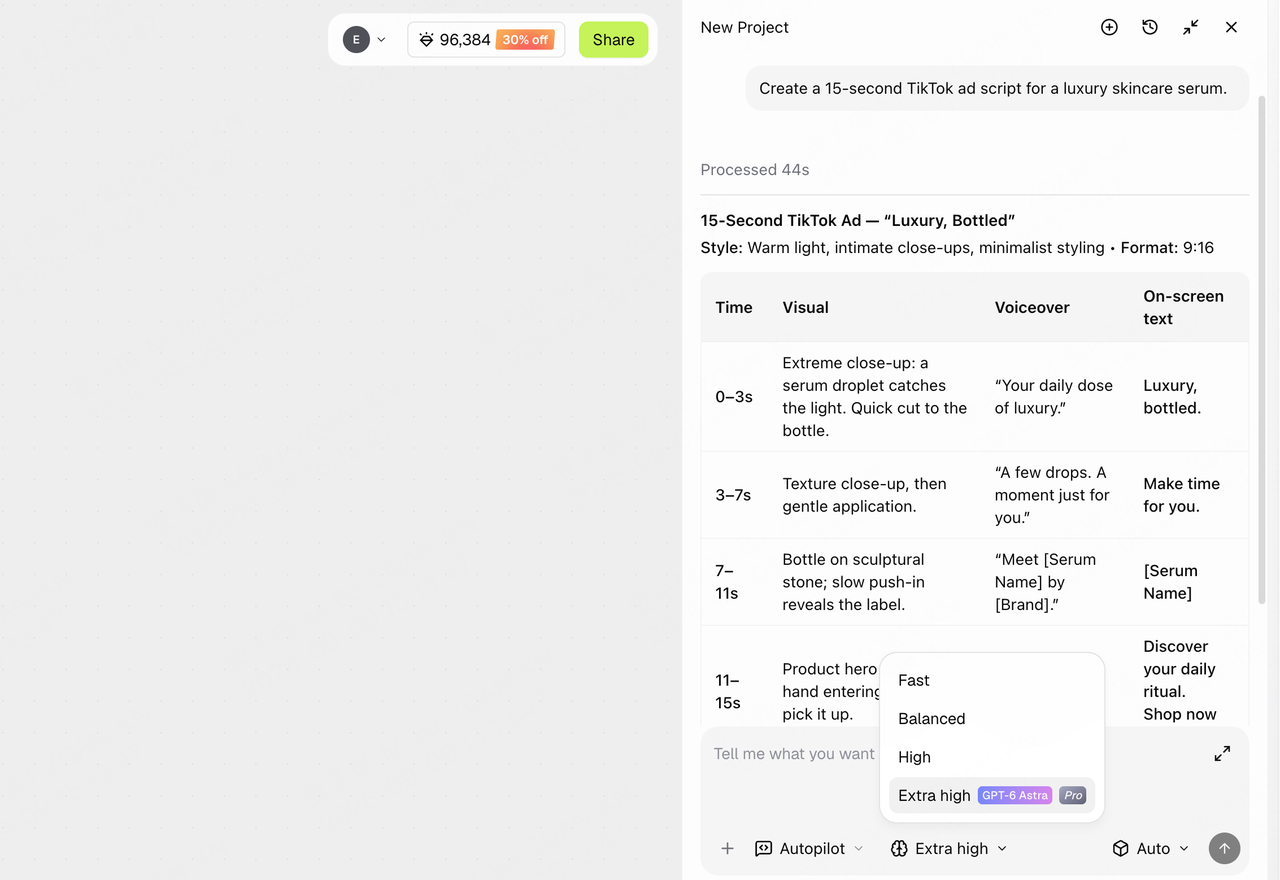 Generate a Shot-by-Shot Storyboard