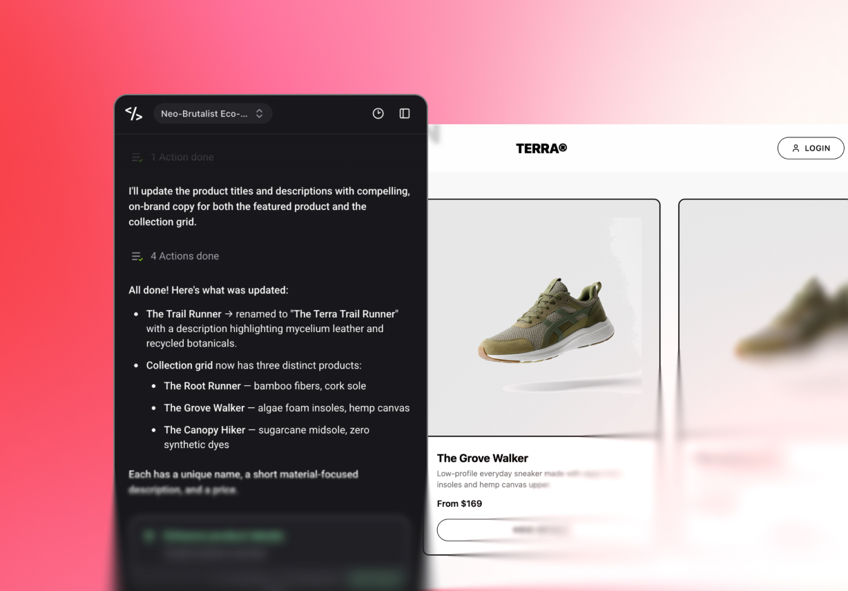 2. Craft product descriptions using AI 