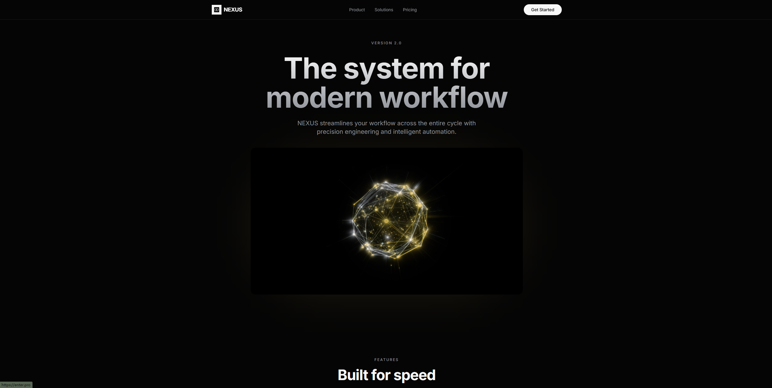Nexus tech website