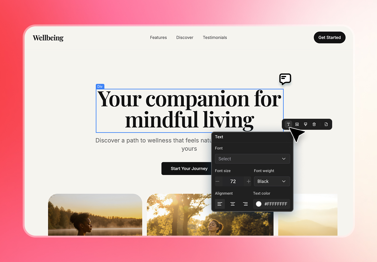 Visual Editor UI Control
