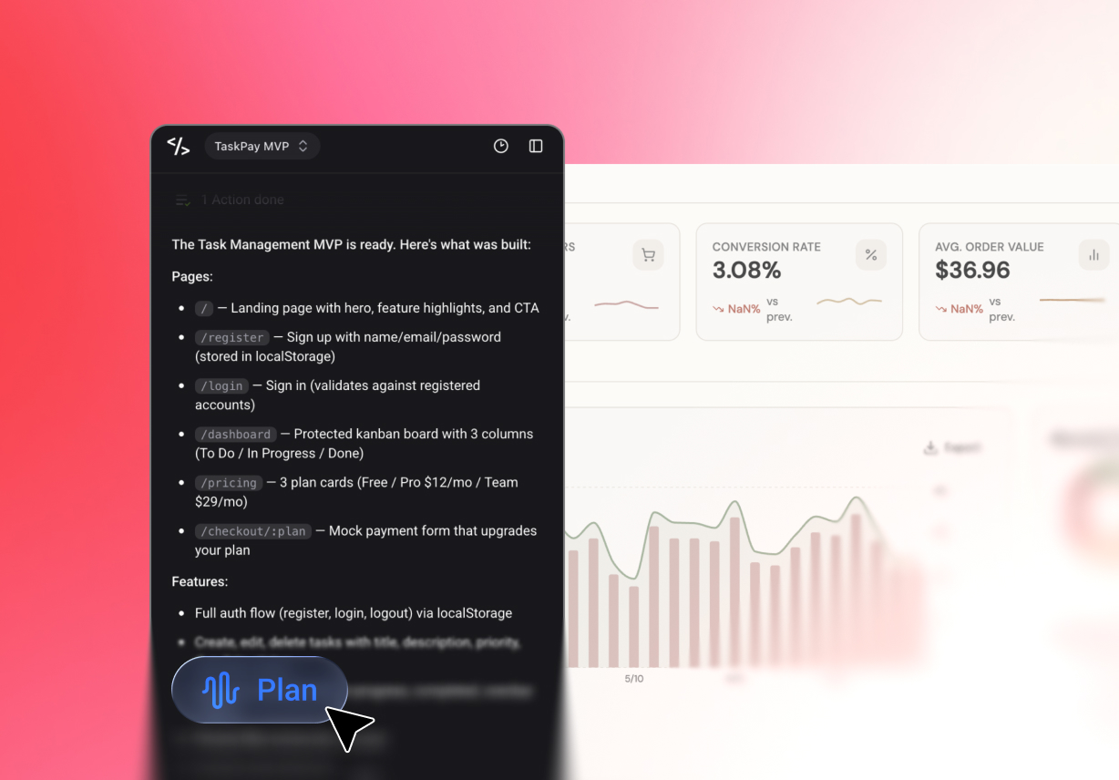 1. Generate Complete MVP Plans Before Development