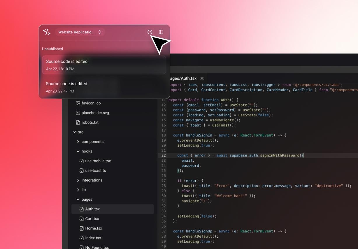 Full Project Visibility