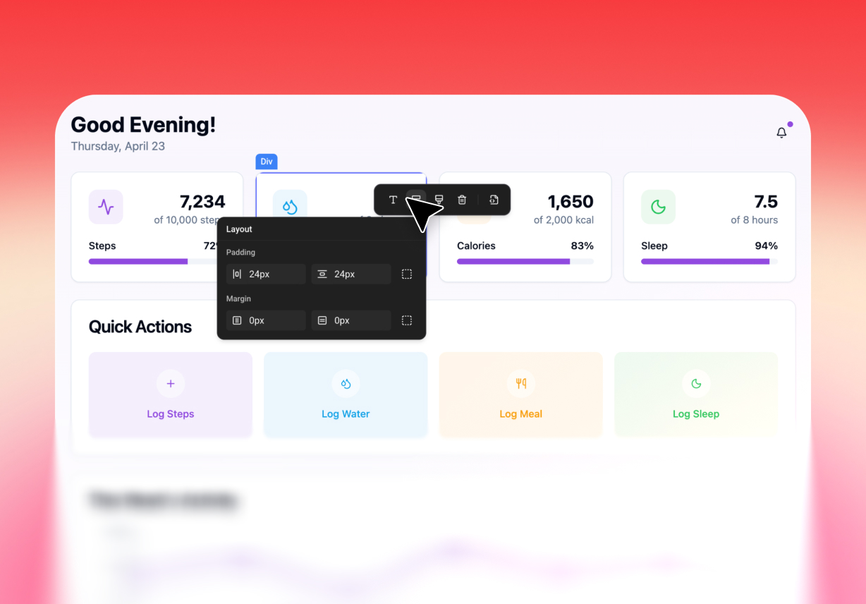visual editor