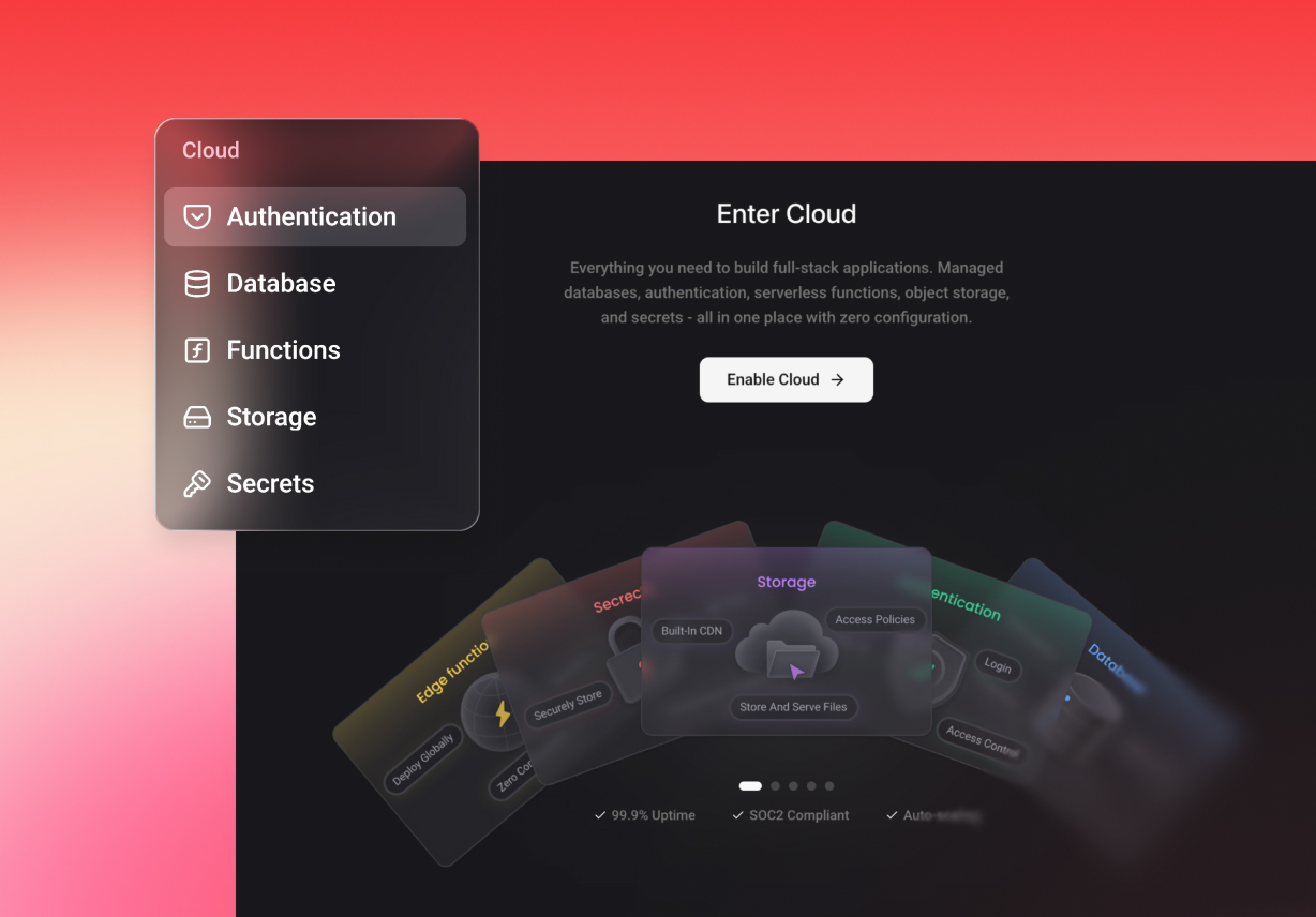 - Full Code Portability & Ownership 