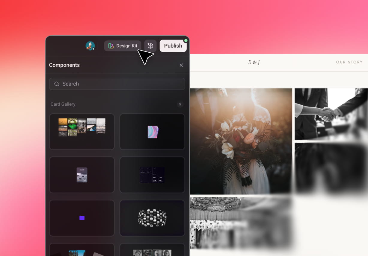 Build Custom Sections like LEGO