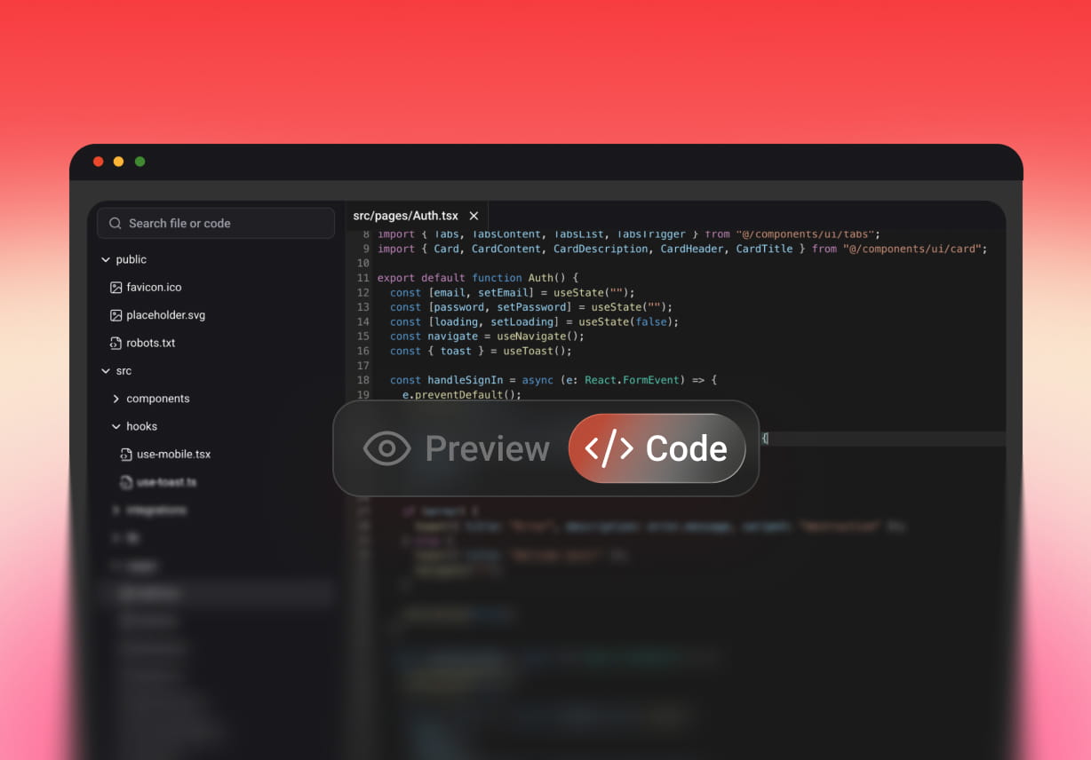 Backend Support
