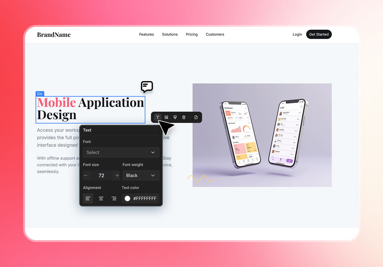Tweak Visually On The Fly