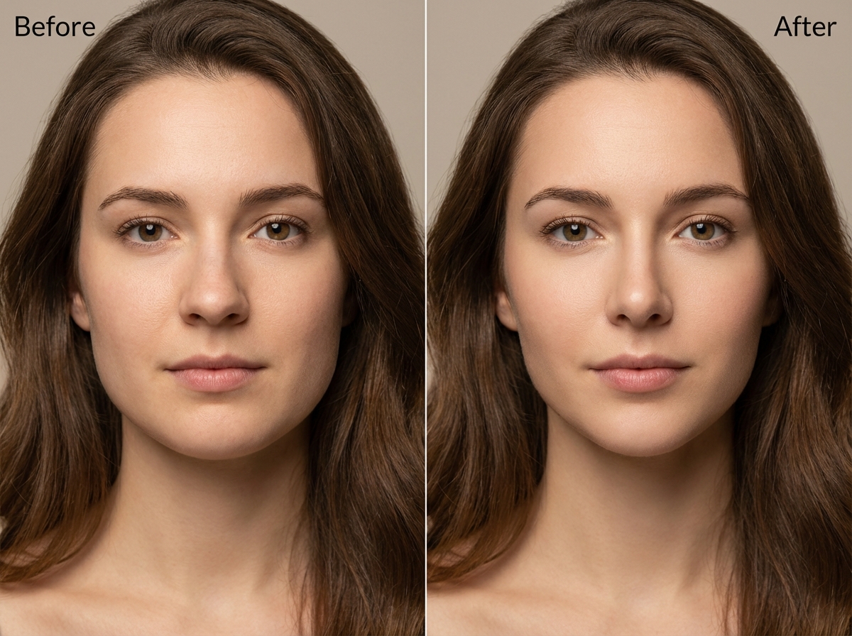 Reshape face or body features