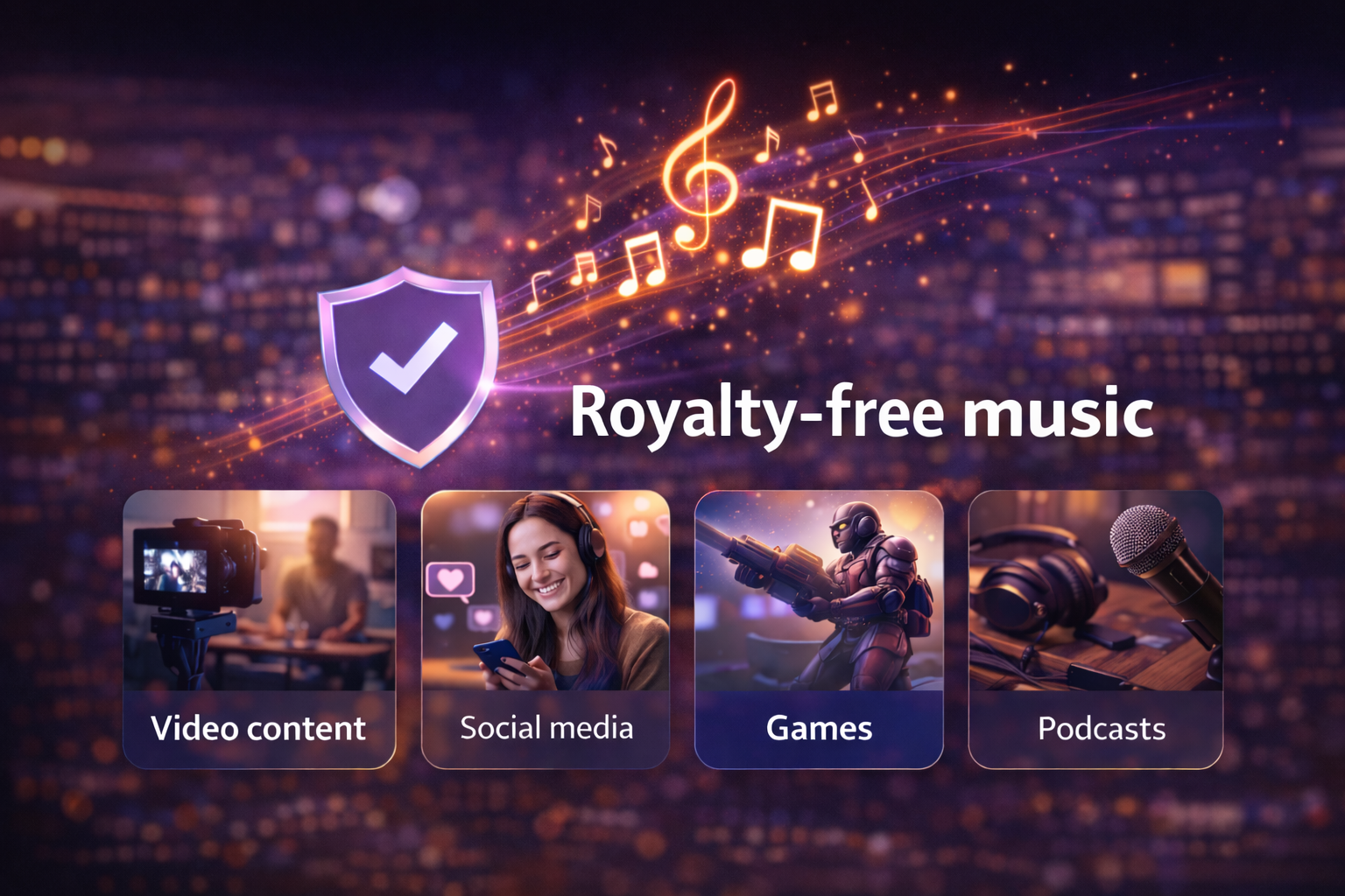 Royalty-free music you can use anywhere