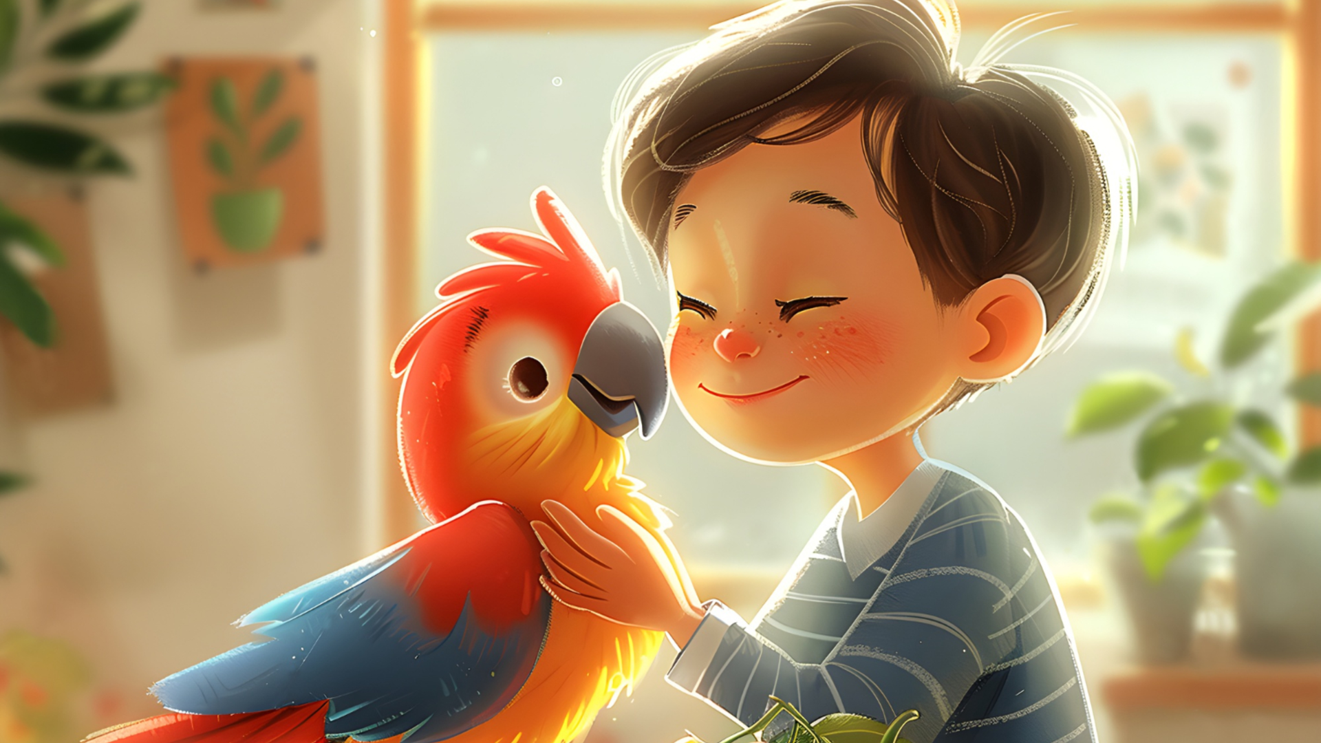 The watercolor pet portrait