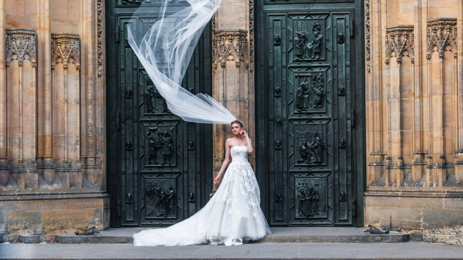 Present architectural renderings with context