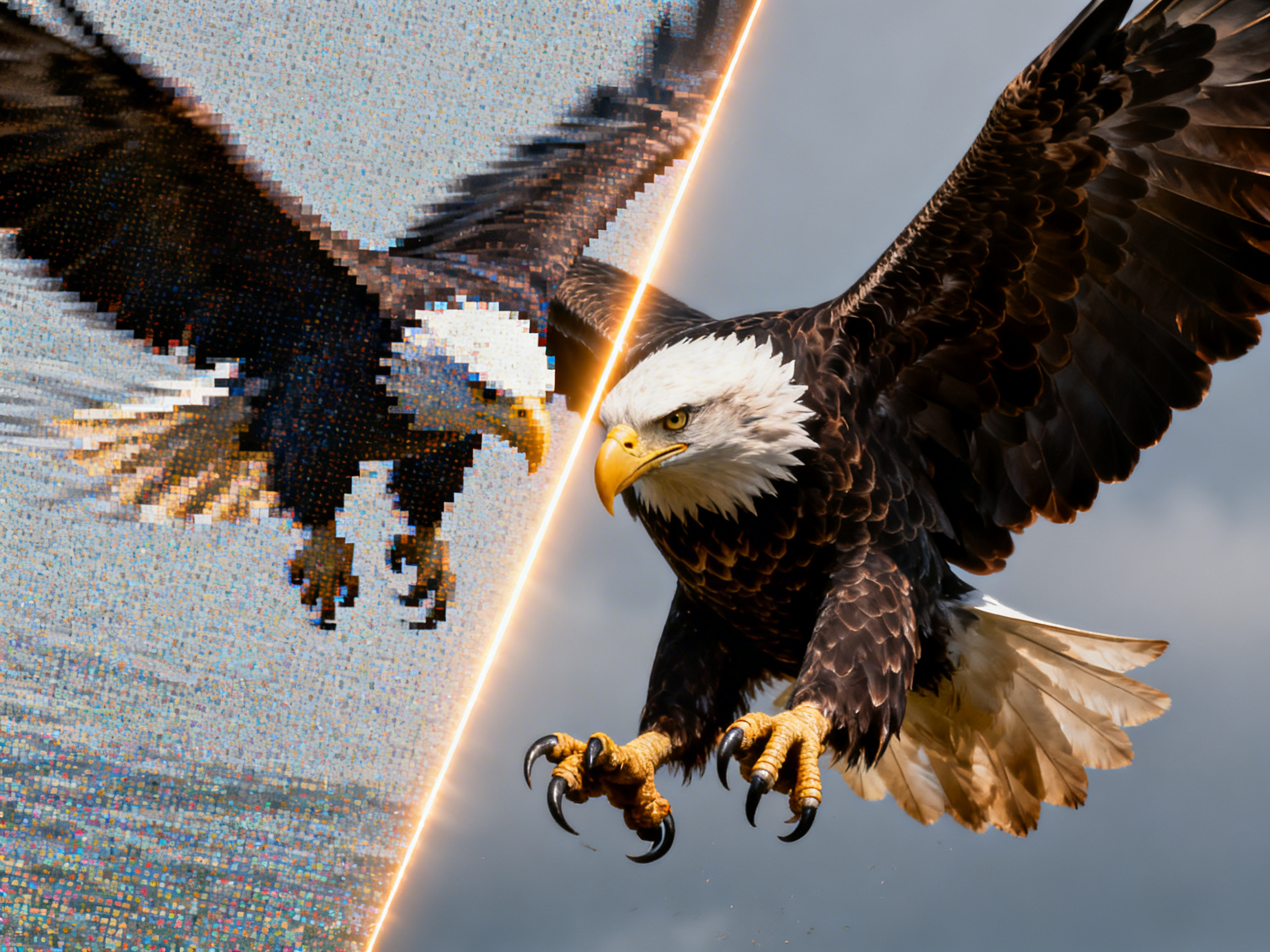 Restore lost detail in every frame