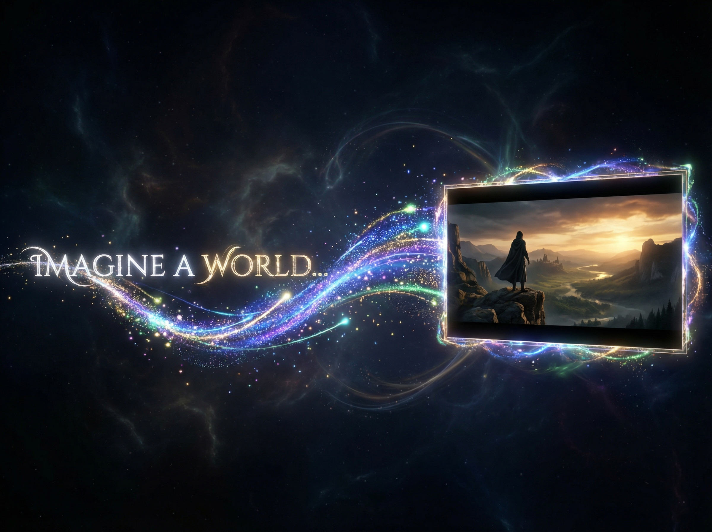 Create a video with just a sentence