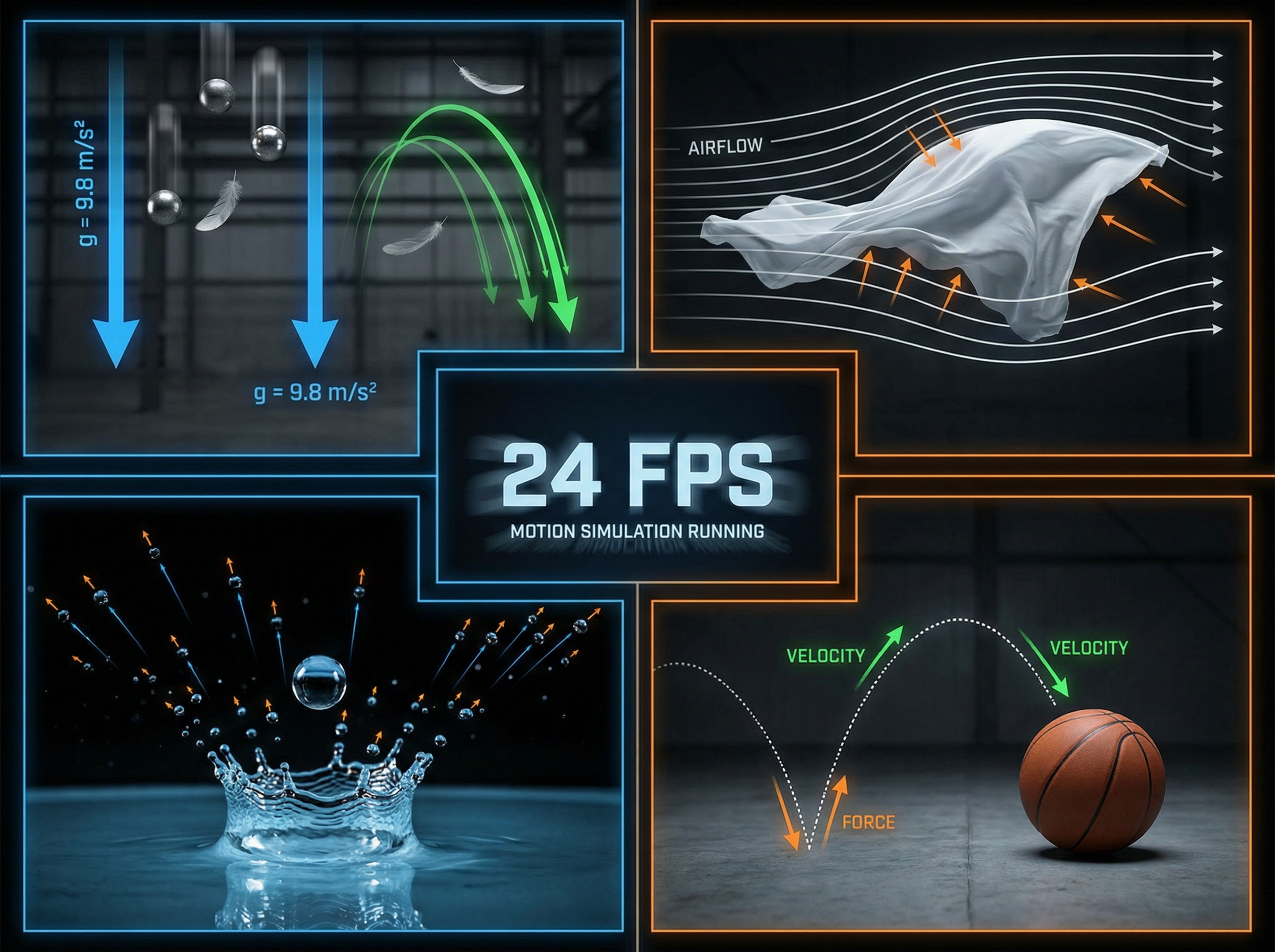 Handle real-world physics with natural motion