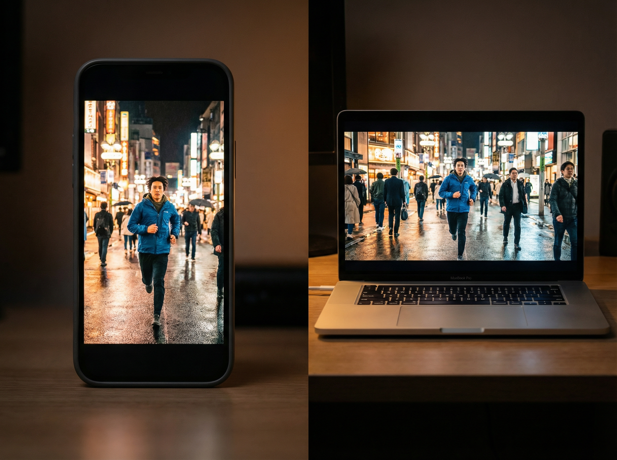 Make vertical or horizontal videos