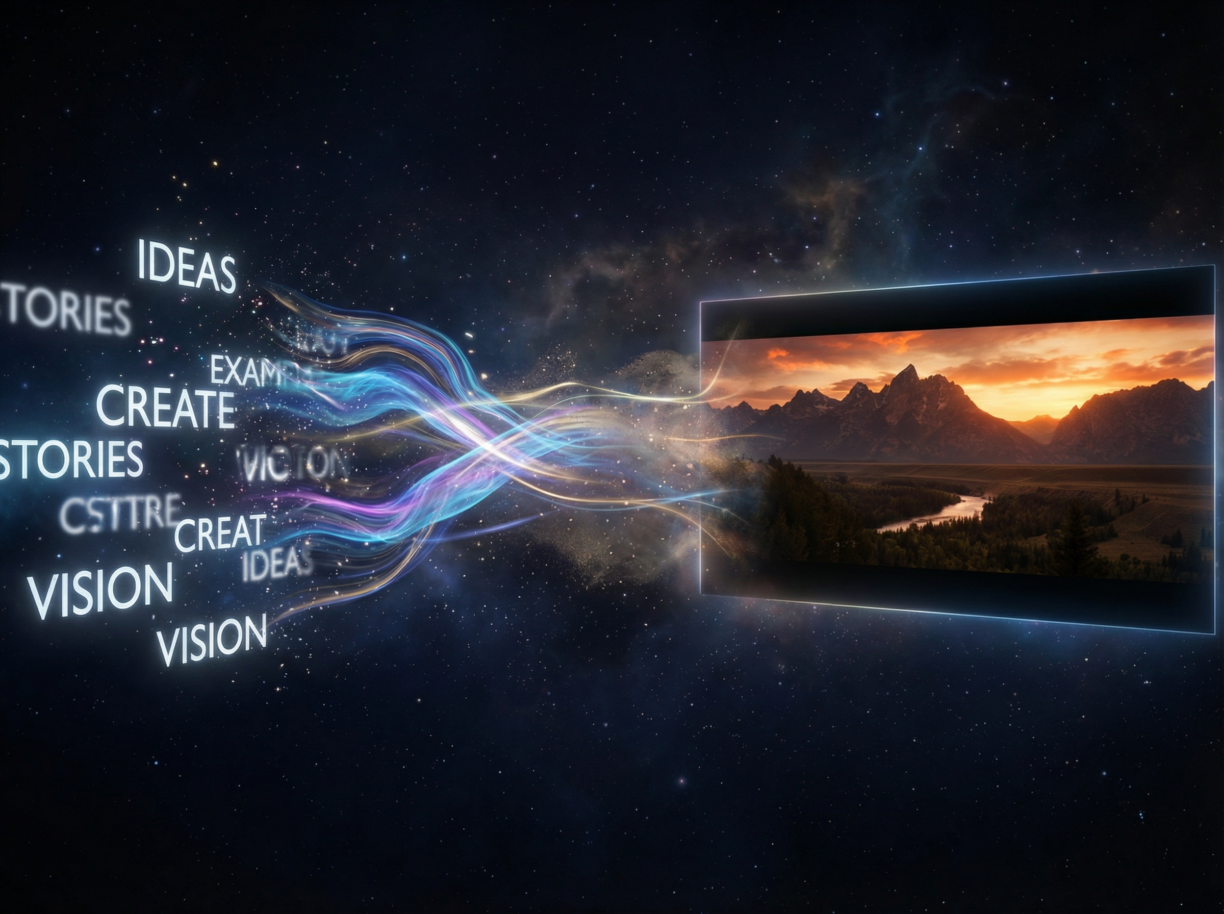 Text to video generation