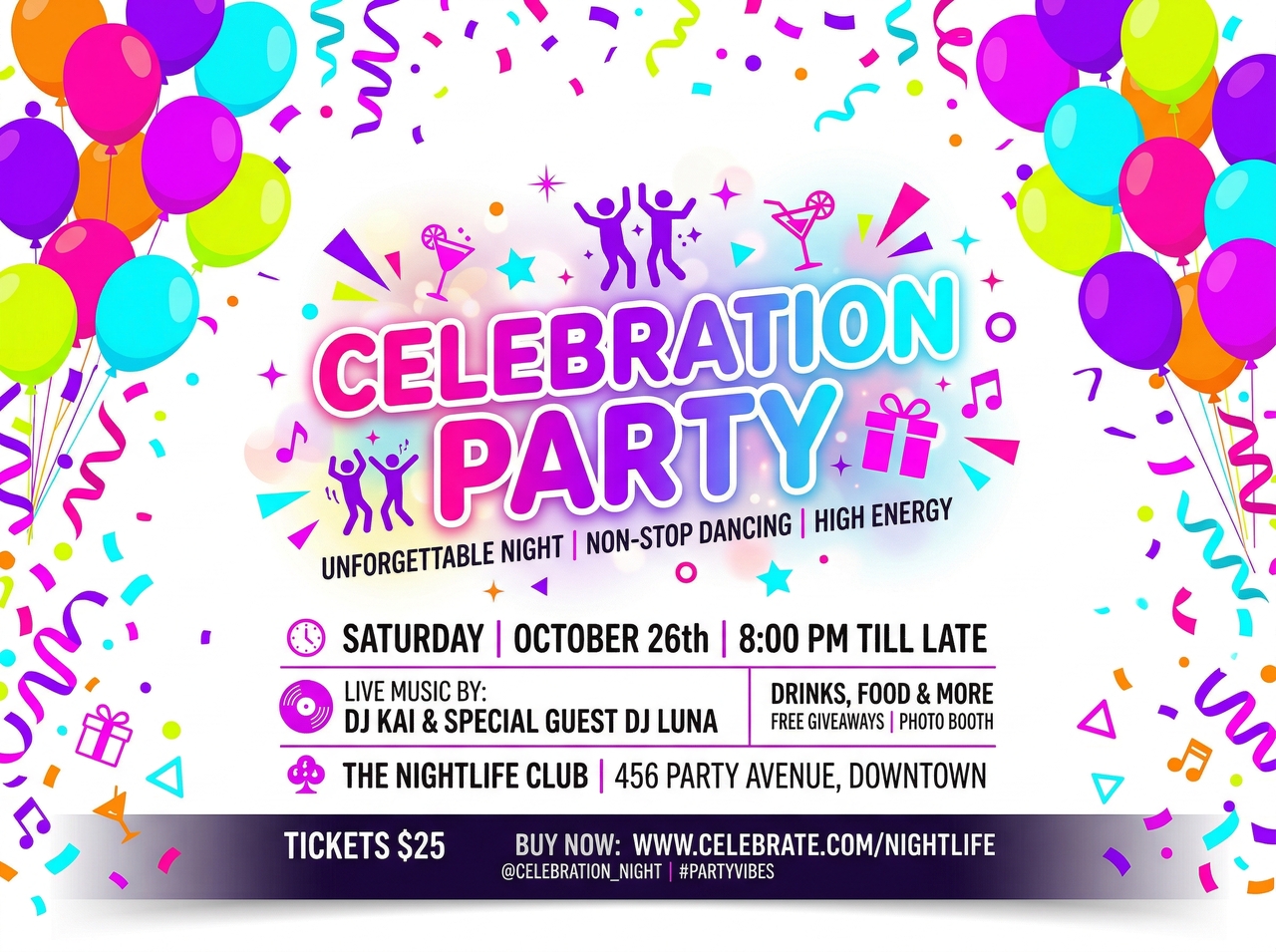 Party poster