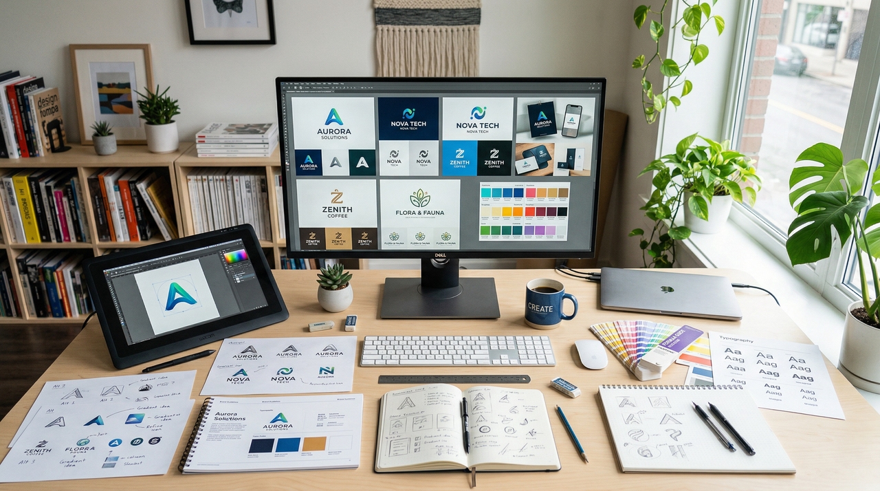 Freelance designers and marketing agencies